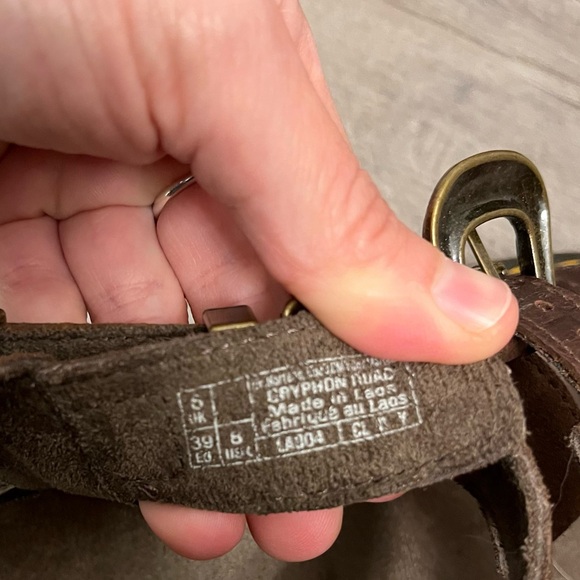 Dr. Martens Brown Platform Sandals - Picture 4 of 7